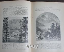 Rare Antique Old Book Yellowstone Yosemite Native Indians West America 1892 US