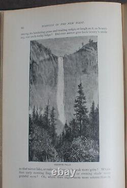 Rare Antique Old Book Yellowstone Yosemite Native Indians West America 1892 US