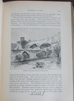 Rare Antique Old Book Yellowstone Yosemite Native Indians West America 1892 US