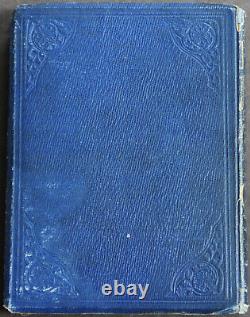 Rare Antique Old Book of Spanish & American Ballads 1859 Illustrated Scarce Work