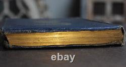 Rare Antique Old Book of Spanish & American Ballads 1859 Illustrated Scarce Work