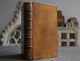 Rare Antique Old French Estate Book Principles Christian Faith 1737 Religion