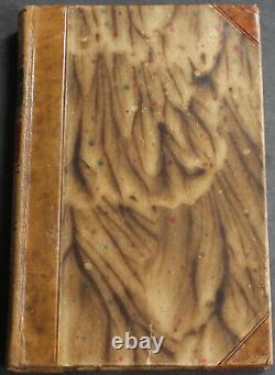 Rare Antique Old Swedish Estate Book Atlantis 1929 Fine Binding Scarce Work