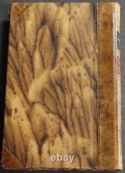 Rare Antique Old Swedish Estate Book Atlantis 1929 Fine Binding Scarce Work