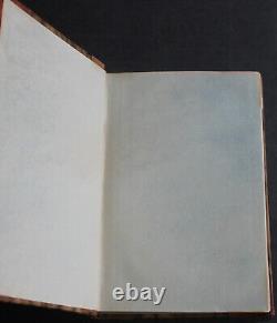 Rare Antique Old Swedish Estate Book Atlantis 1929 Fine Binding Scarce Work