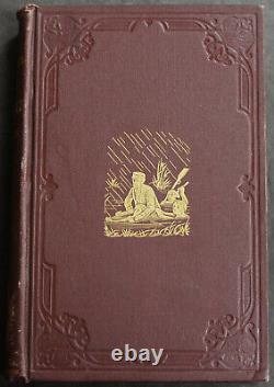 Rare Antique Old Victorian Book African Journal 1875 1st Edition Illustrated