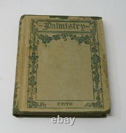 Rare Antique Palmistry Book 1899 By Henry Frith FIRST EDITION DUST JACKET EX CND