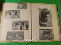 Rare Antique Personal Photograph Album Hunt Horses Hounds Racing 1911