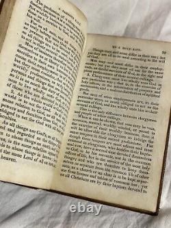 Rare Antique Religious Book Extract from Mr Law's Serious Call to Holy Life 1837
