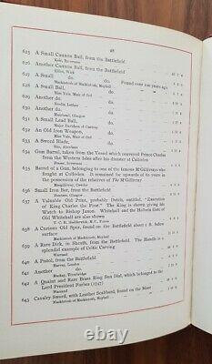 Rare Antique Scottish 1746-1897 Culloden House Auction Catalogue Book Jacobite