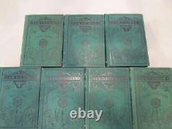 Rare Antique Victorian Books7 Volumes, Nathaniel Hawthorne, Pocket Series, 1876