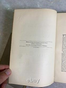 Rare Antique Victorian Ornate Leather Gilded Book LADIES OF THE WHITE HOUSE 1880