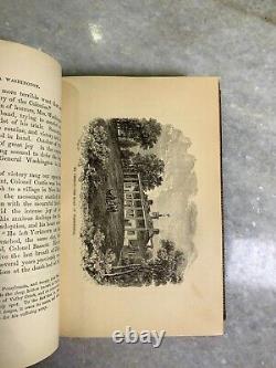 Rare Antique Victorian Ornate Leather Gilded Book LADIES OF THE WHITE HOUSE 1880