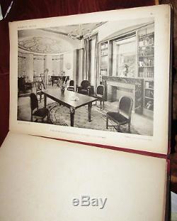 Rare Art Deco Modern Book A. Frechet, Interieurs Modernes, Mobilier Et Decoration