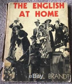 Rare Bill Brandt The English At Home. Photographic history 1930 Ist Edition