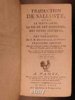 Rare Book-Incas Peru Marmontel Works Crebillon Sallust Petrone Percy, 1694, Antiqu