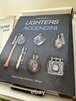 Rare Book LIBRO Bisconcini ACCENDINI LIGHTERS 1984 Unused In The Original Box