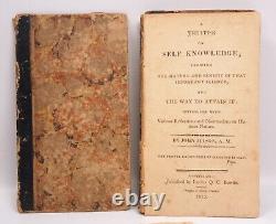 Rare Early Masonic Book A Treatise On Self Knowledge John Mason Montpelier 1819