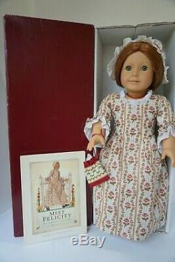 Rare First Edition Felicity Doll, Pleasant Company, Accessories and Book