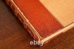 Rare First Edition Orphan Pimlico William Thackeray Antique Leather Book
