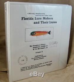 Rare Florida Lure Collectors Book, Vol II #86 Eger Dalton Roane Price Griner Etc