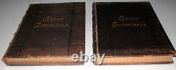 Rare GREAT CATHEDRALS Of The WORLD Antique Book Leather Gilt Frank Allen BOSTON