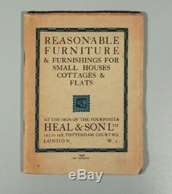 Rare Heals Heal Reasonable Furniture & Furnishings For Small Houses 1937 limed