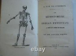 Rare Indian Physician Botanical Herbs Homeopathy Medicine Hunting Antique Book