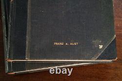 Rare Landscape Architecture Magazine Leather Spine Antique Books Franz Aust