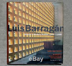 Rare Luis BARRAGAN Mid Century Architecture Book 1902-1988 (Hardcover with DJ)