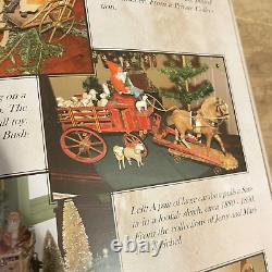 Rare Primitive Holiday Book Christmas Of Olde Antiques Tina Woltman Aafa