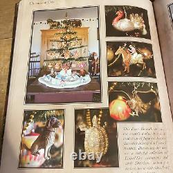 Rare Primitive Holiday Book Christmas Of Olde Antiques Tina Woltman Aafa