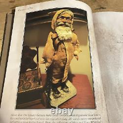 Rare Primitive Holiday Book Christmas Of Olde Antiques Tina Woltman Aafa