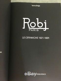 Rare Reference French Book ROBJ Le Ceramiche 1921-1931 By Author Vanna Brega