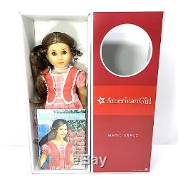 Rare Retired New in Box! American Girl Marie Grace Doll & Book! Complete