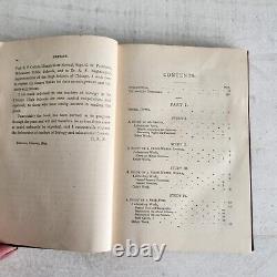 Rare Science Textbook Antique Biology Book 1st EDITION 1894 Emmanuel R. Boyer