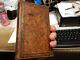 Rare Secret 1803 Antique Book Safe Ministere Pastoral Instructions Leather