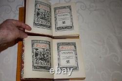 Rare Soviet 1931-1932 Russian fairy tales in 2 volumes, Academia book