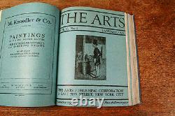 Rare The Arts Magazine Bound Antique Books Art Deco 1920s