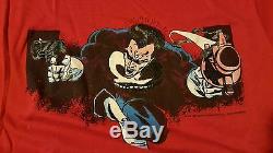 Rare Vintage 80s 1986 Punisher T-Shirt Marvel Comic Book Vigilante Antihero