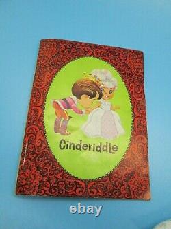 Rare Vintage Liddle Kiddles Cinderella Cinderiddle Little Slipper Book Storybook