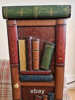 Rare Vintage Small Wooden Book Shelf, books design, unique