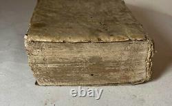 Rare antique 1552 Pope Juilus III religious vellum manuscript Latin prayer book