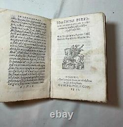 Rare antique 1552 Pope Juilus III religious vellum manuscript Latin prayer book