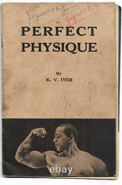 Rare antique Indian body builders book 1936 Gay interest Nudes + 2 free books