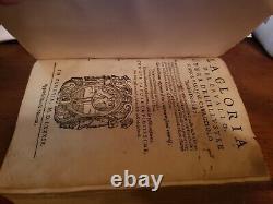 Rare antique book over 430 y. O. 1589 La Gloria Del Cavallo Pasqual Caracciolo