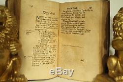 Rare antique old leather Law book Pleas of the Crown 1716 Witch trials Sheriffs