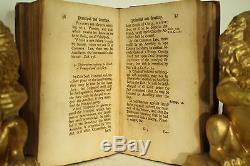 Rare antique old leather Law book Pleas of the Crown 1716 Witch trials Sheriffs