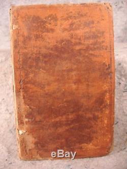 Rare antique old leather book 1779 Aesopian Fables Phaedrus english latin