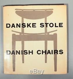 Rare book Ditzel Nanna Danske Stole / Danish Chairs Finn Juhl Hans Wegner 1954